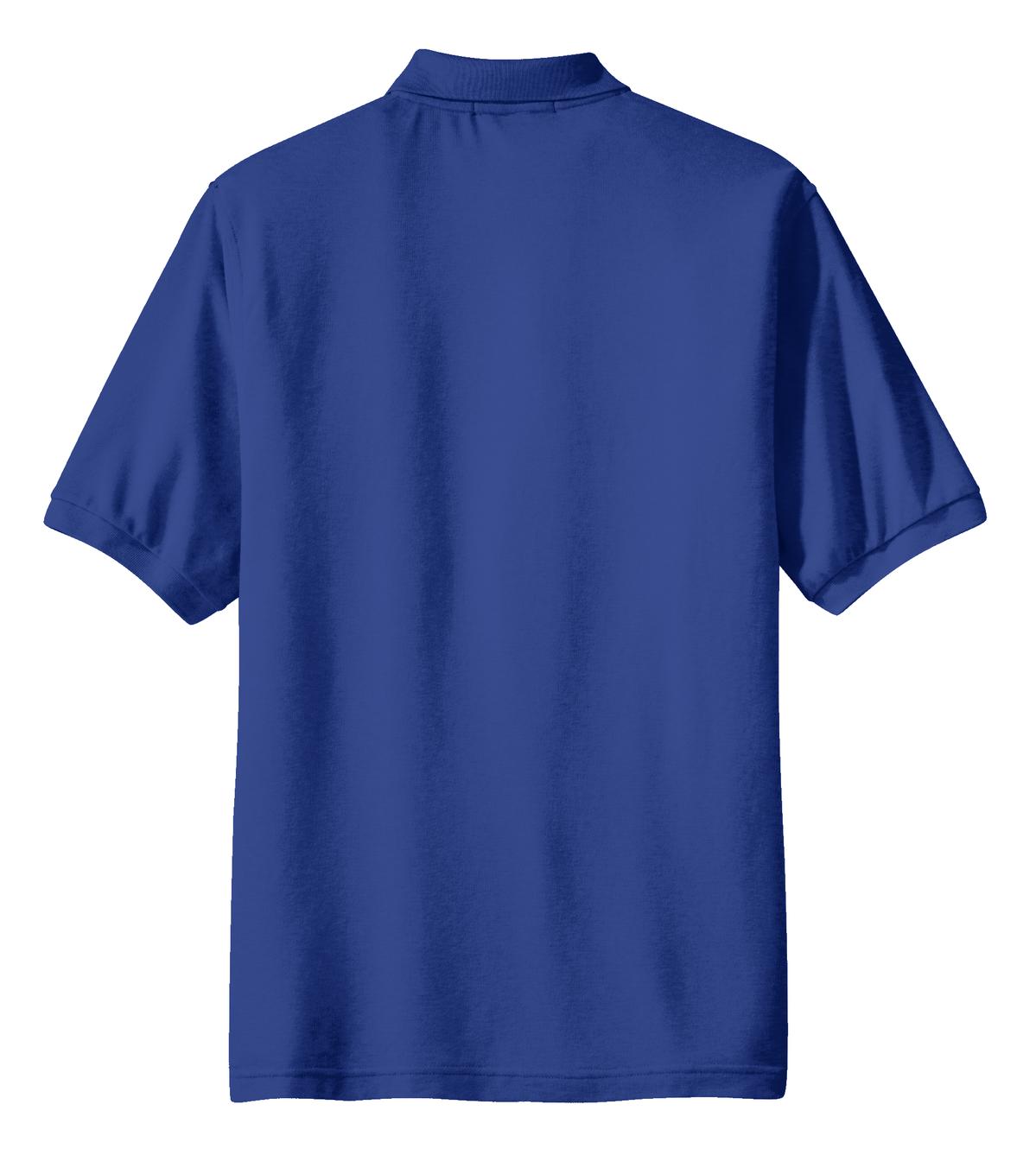 Port Authority Silk Touch Polo with Pocket - Royal