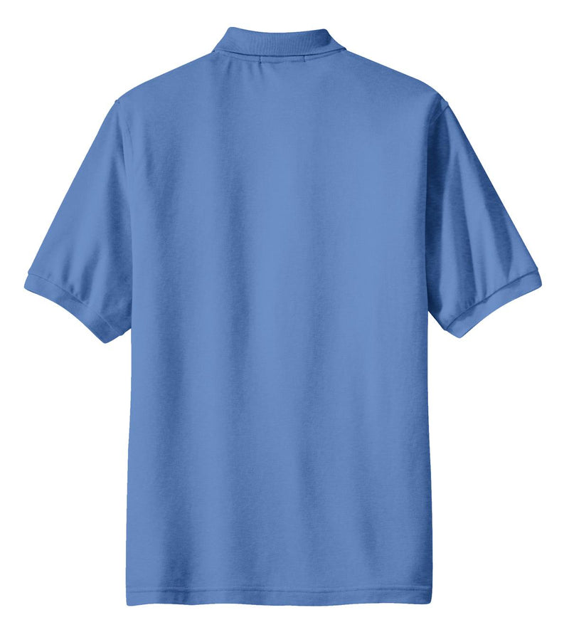 Port Authority Silk Touch Polo with Pocket - Ultramarine Blue