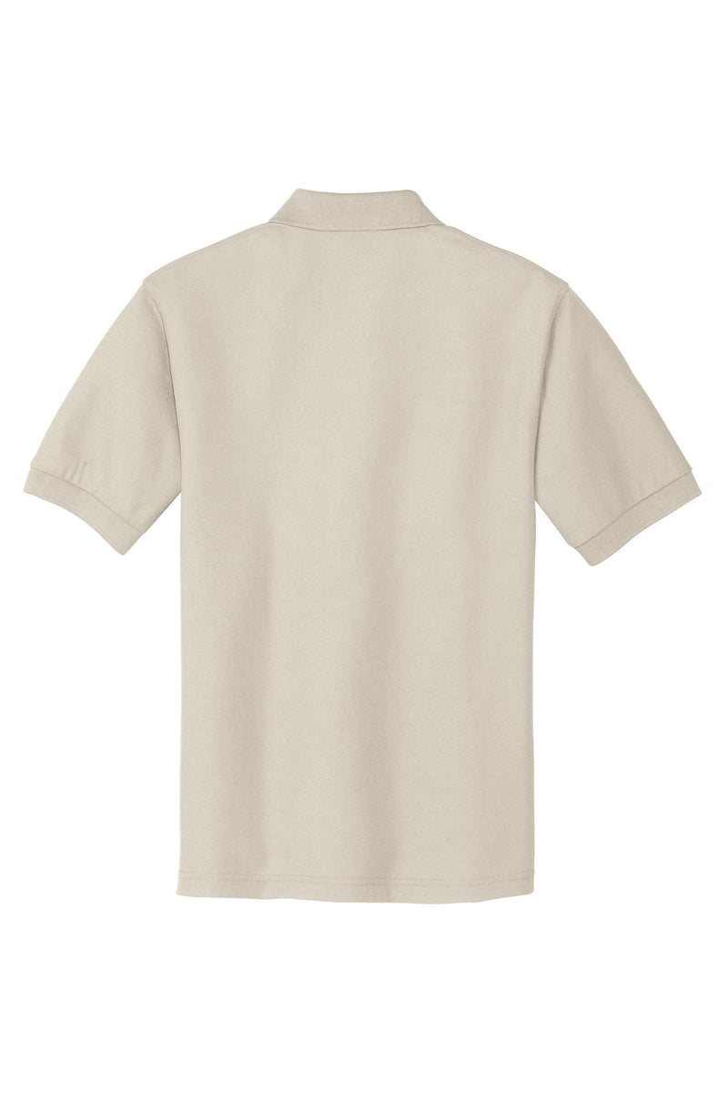 Port Authority Silk Touch Polo - Light Stone