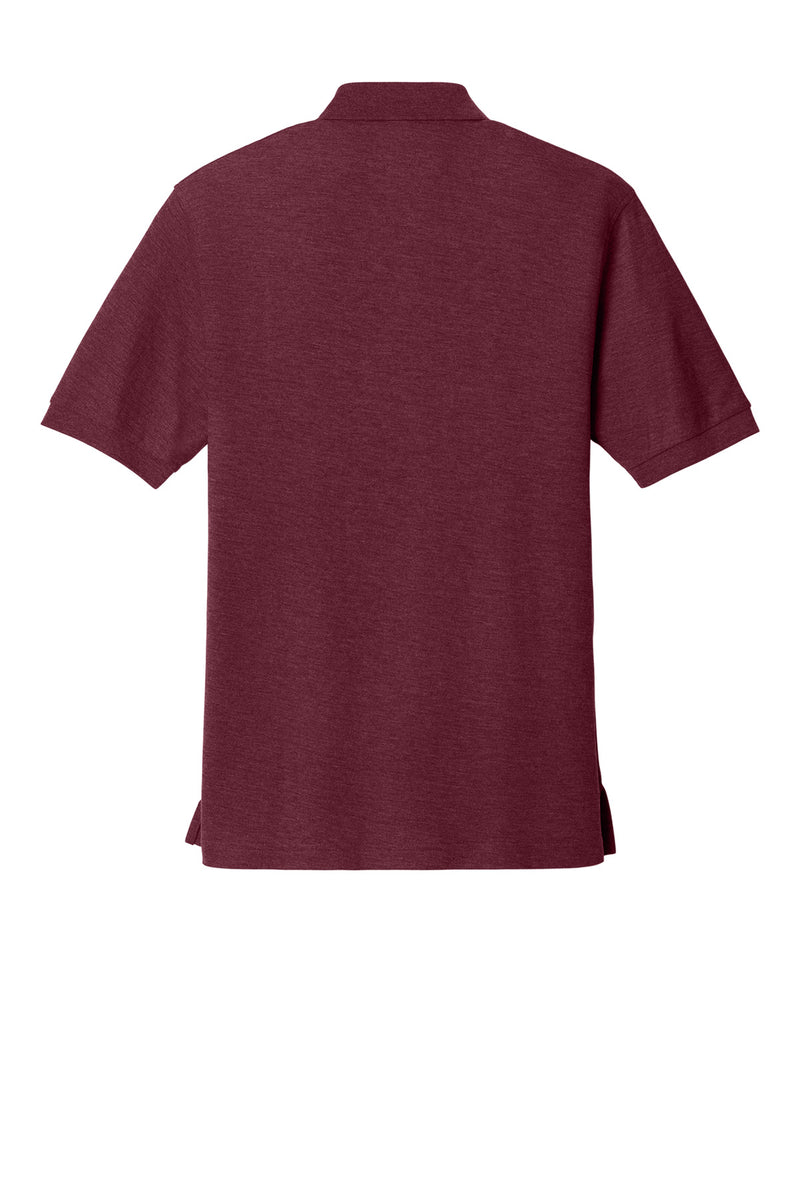 Port Authority Silk Touch Polo - Maroon