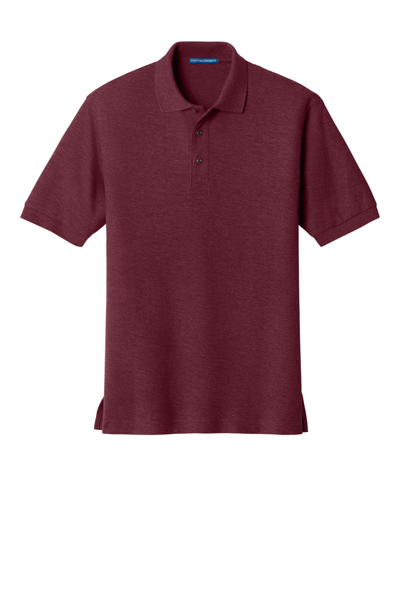 Port Authority Silk Touch Polo - Maroon