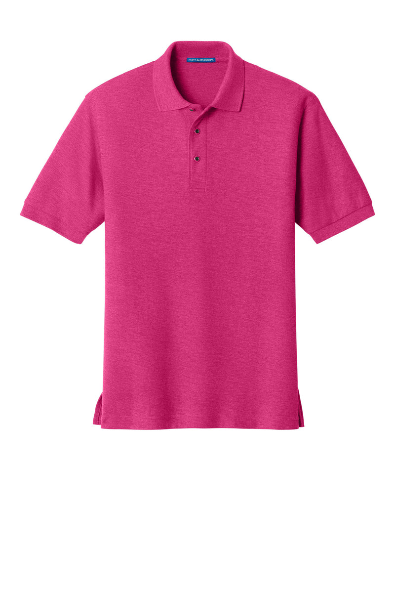 Port Authority Silk Touch Polo - Tropical Pink