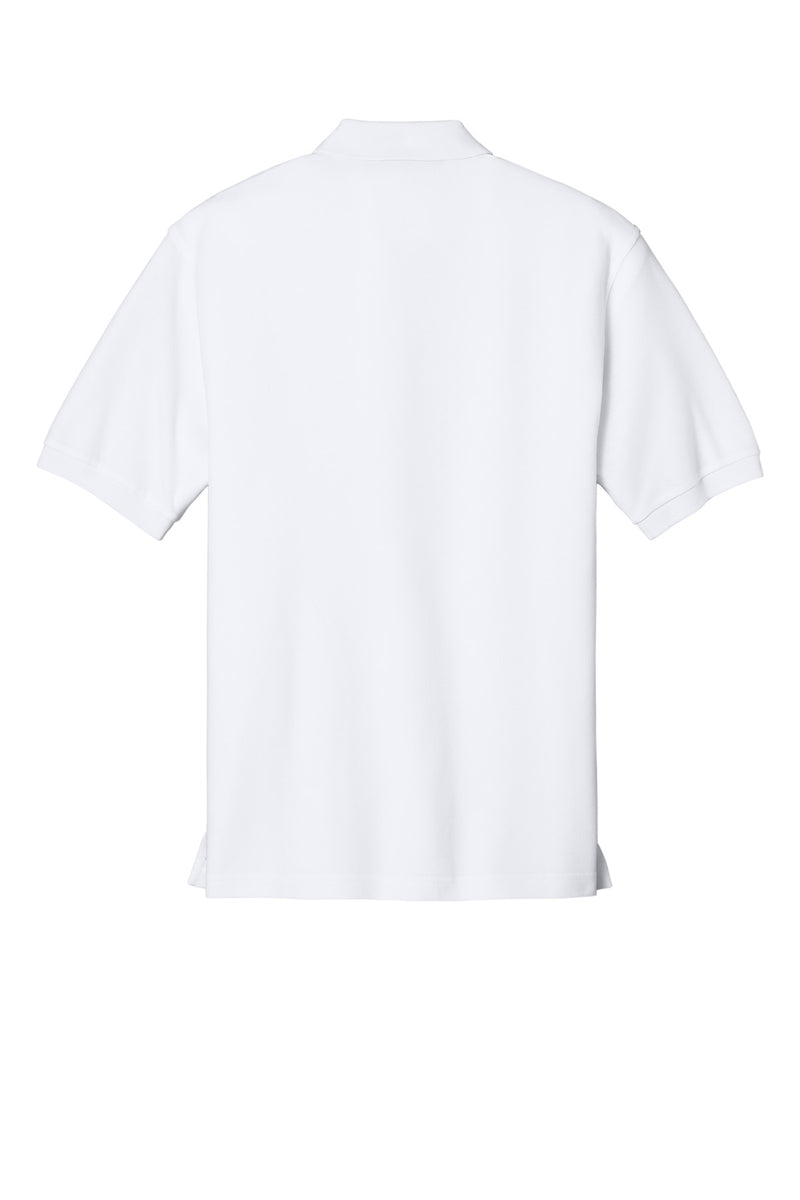 Port Authority Silk Touch Polo - White