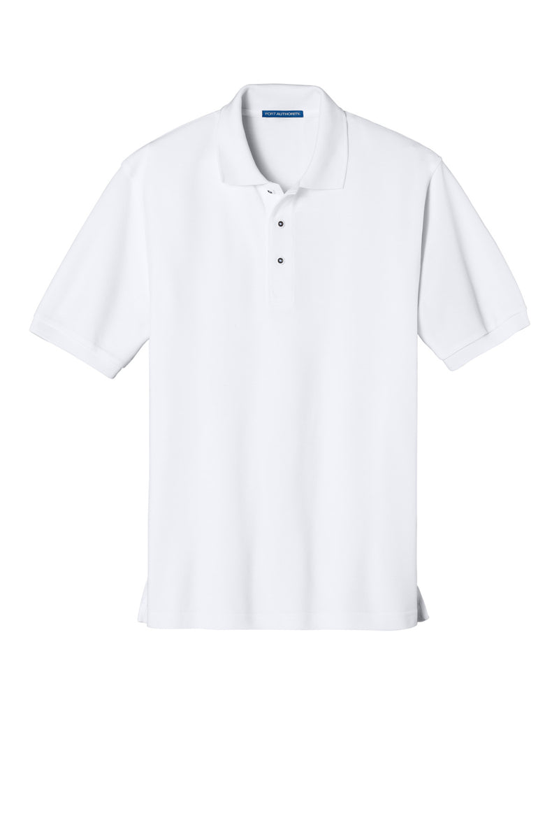 Port Authority Silk Touch Polo - White
