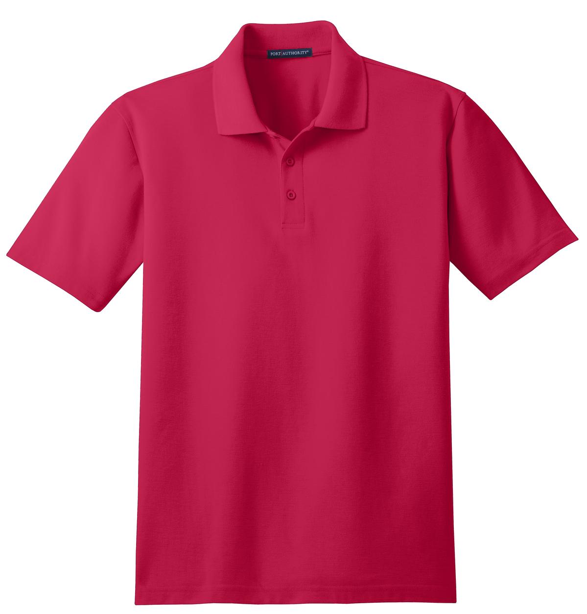 Port Authority Stain-Release Polo - Red