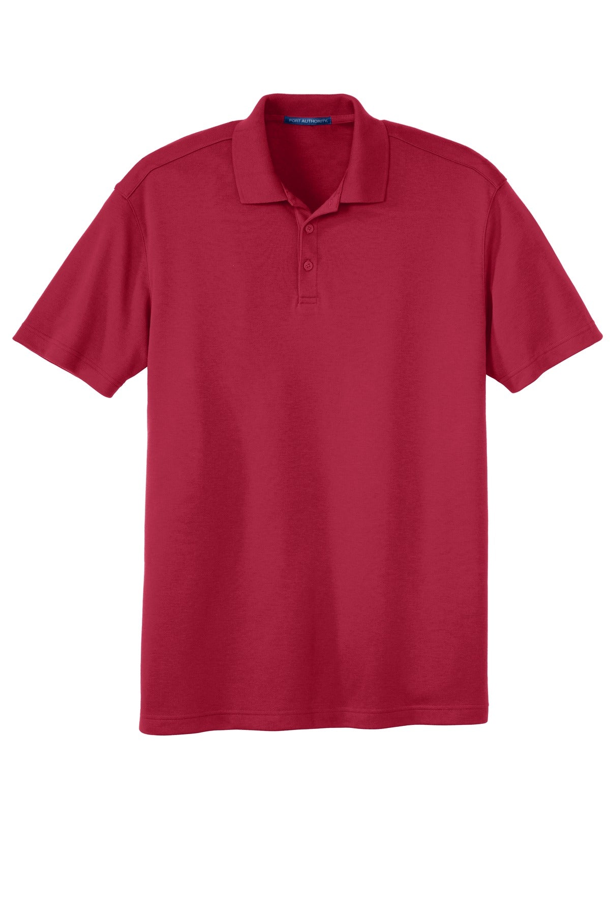 Port Authority Silk Touch Interlock Performance Polo - Rich Red