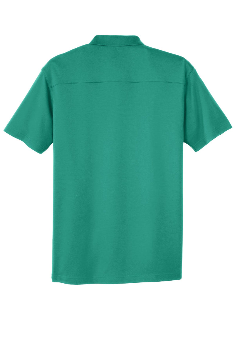 Port Authority Silk Touch Interlock Performance Polo - Verdant Green