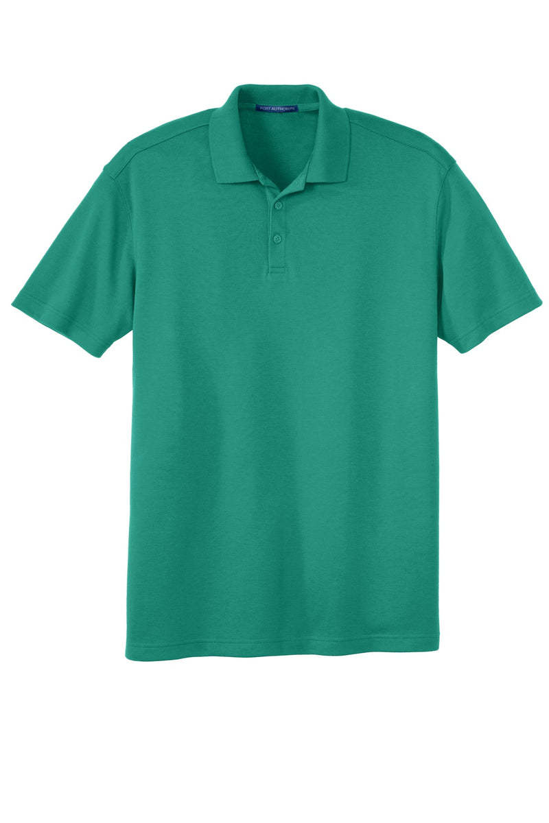 Port Authority Silk Touch Interlock Performance Polo - Verdant Green