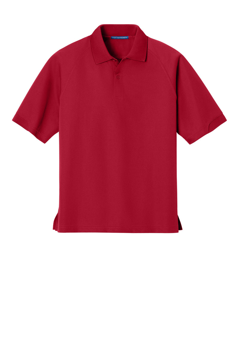 Port Authority Dry Zone Ottoman Polo - Engine Red
