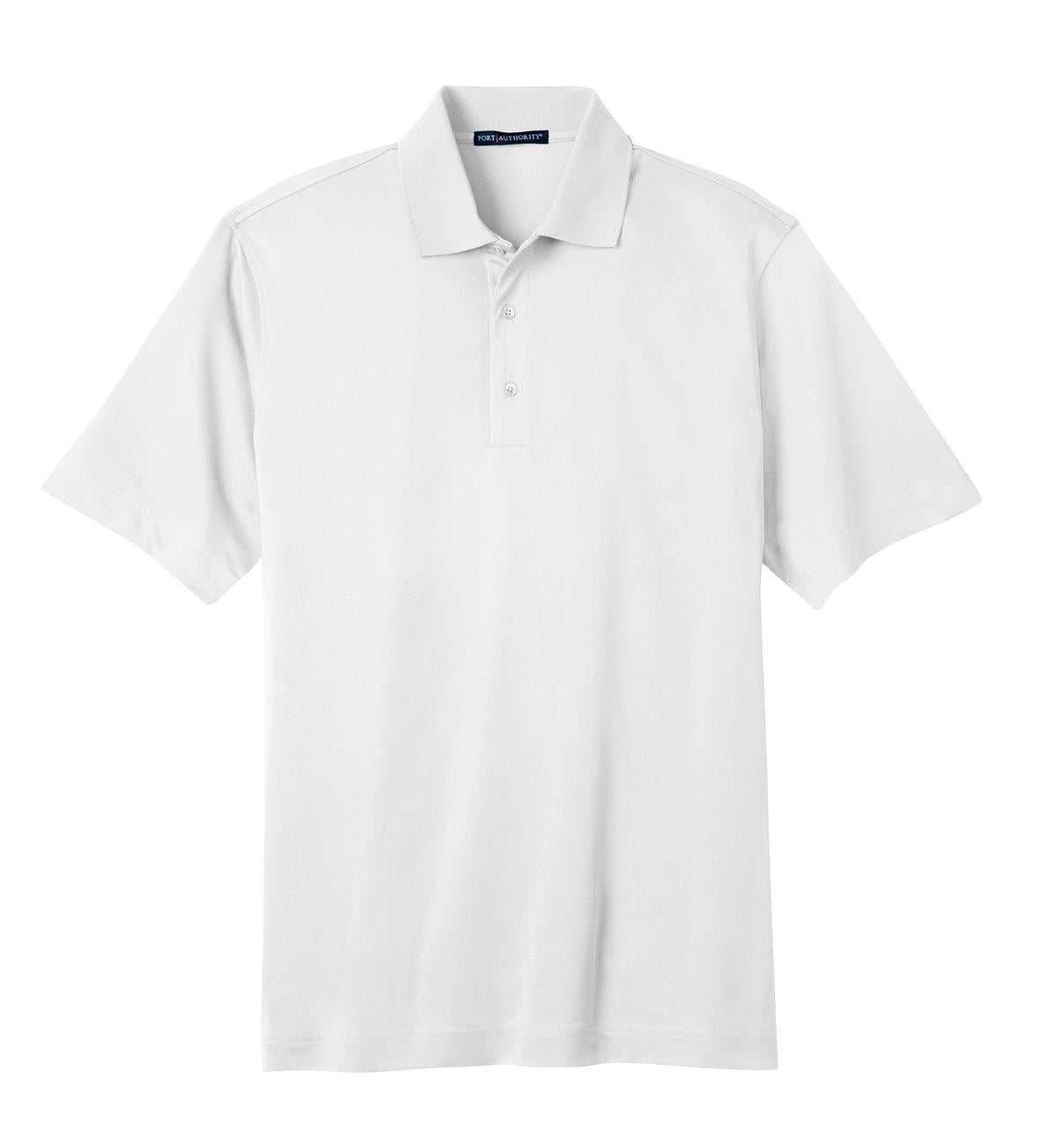 Port Authority Tech Pique Polo - White