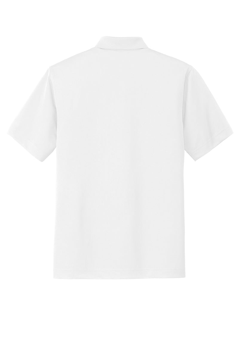 Port Authority Tech Pique Polo - White