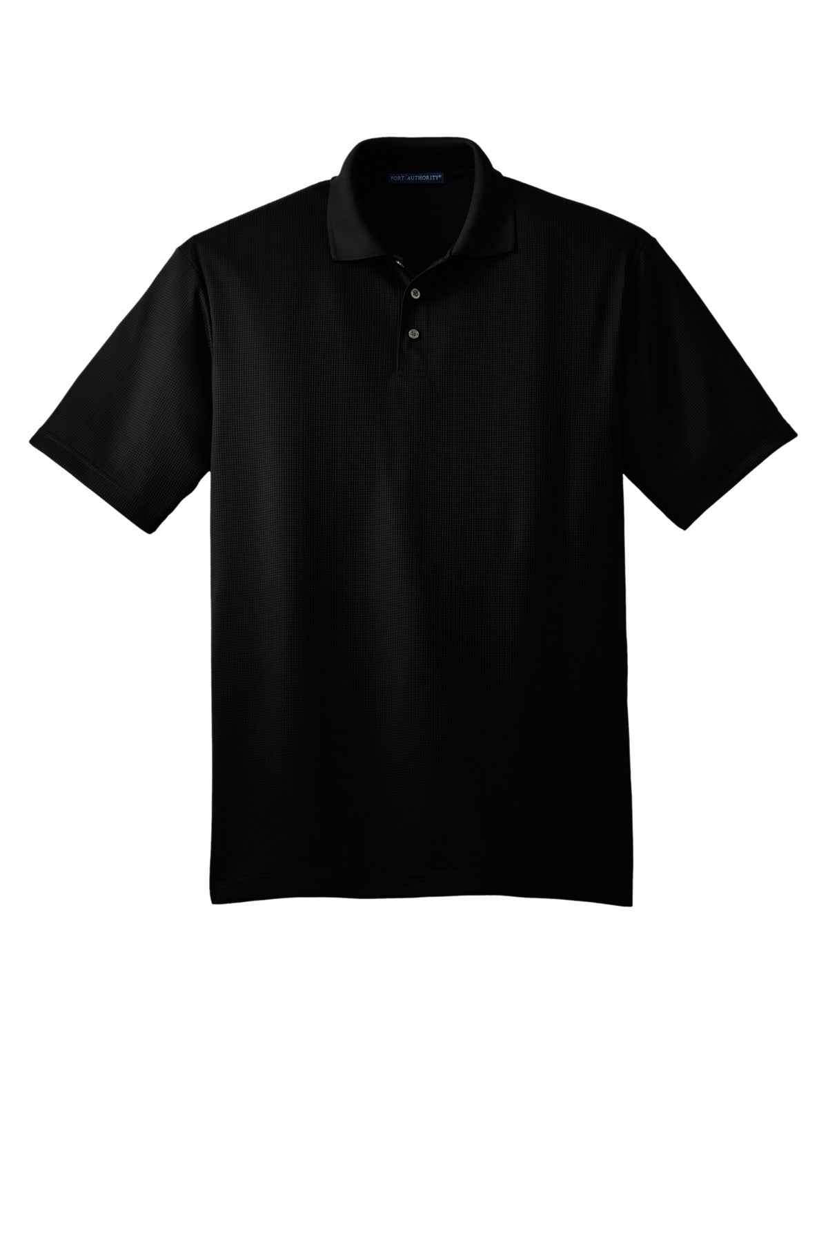 Port Authority Performance Fine Jacquard Polo - Black