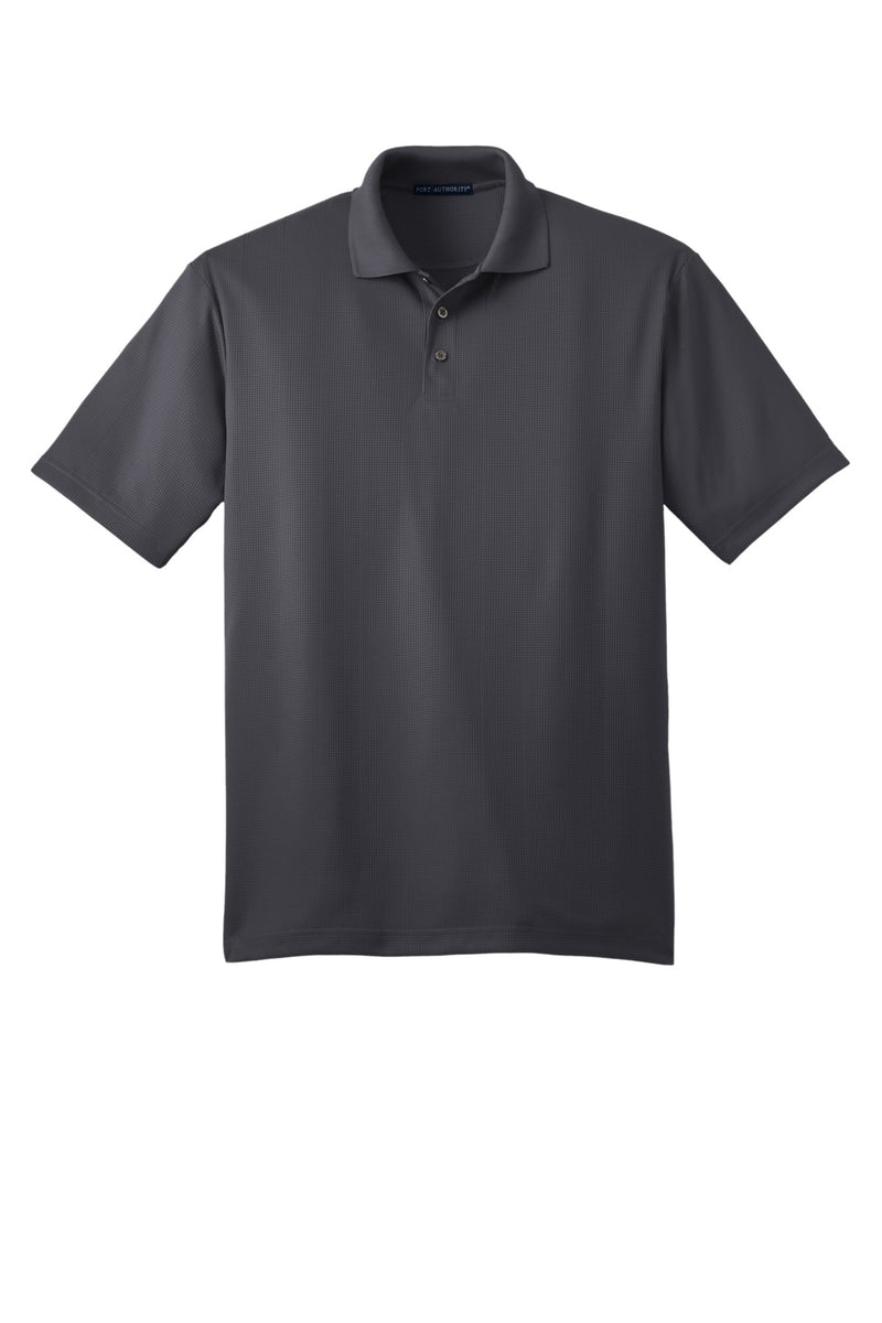 Port Authority Performance Fine Jacquard Polo - Grey Smoke