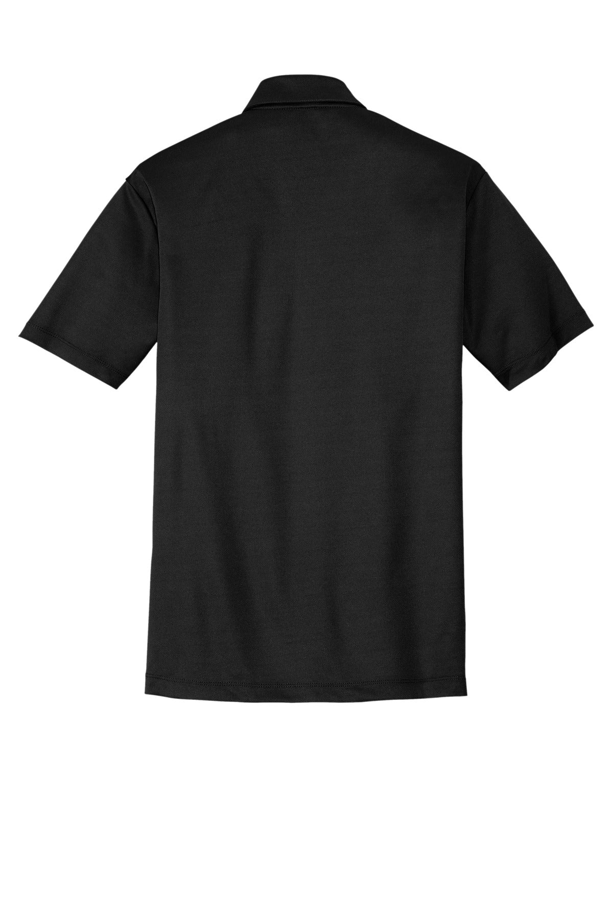 Port Authority Silk Touch Performance Pocket Polo - Black