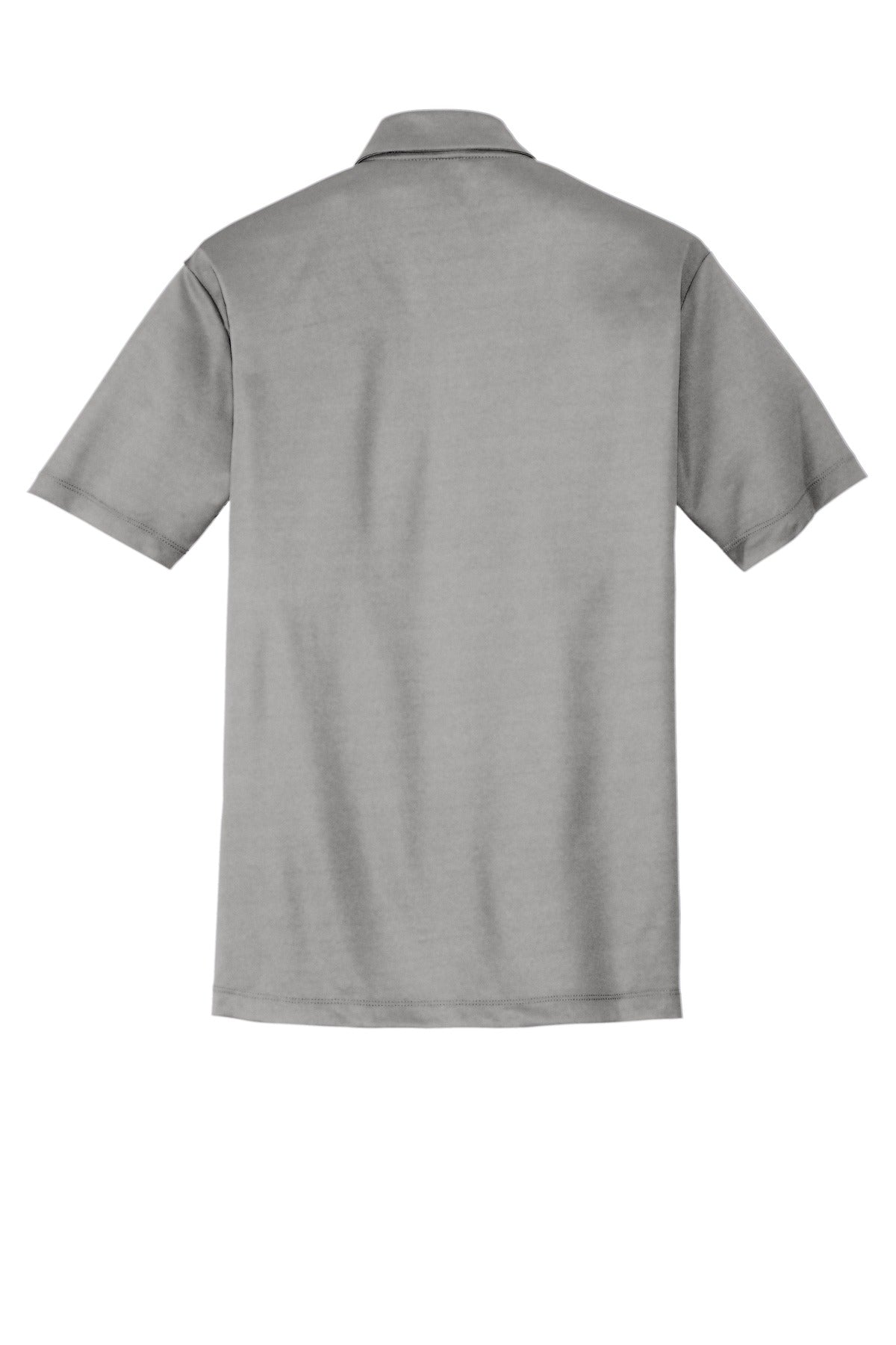 Port Authority Silk Touch Performance Pocket Polo - Gusty Grey