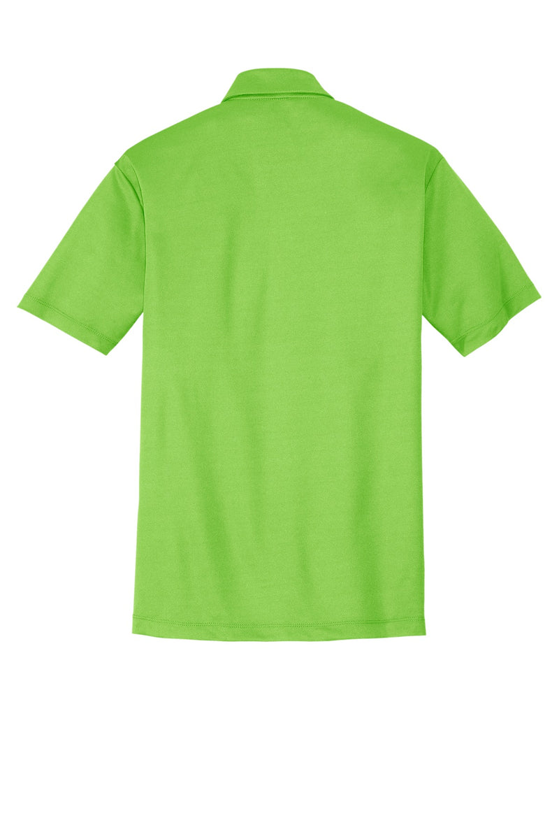 Port Authority Silk Touch Performance Pocket Polo - Lime