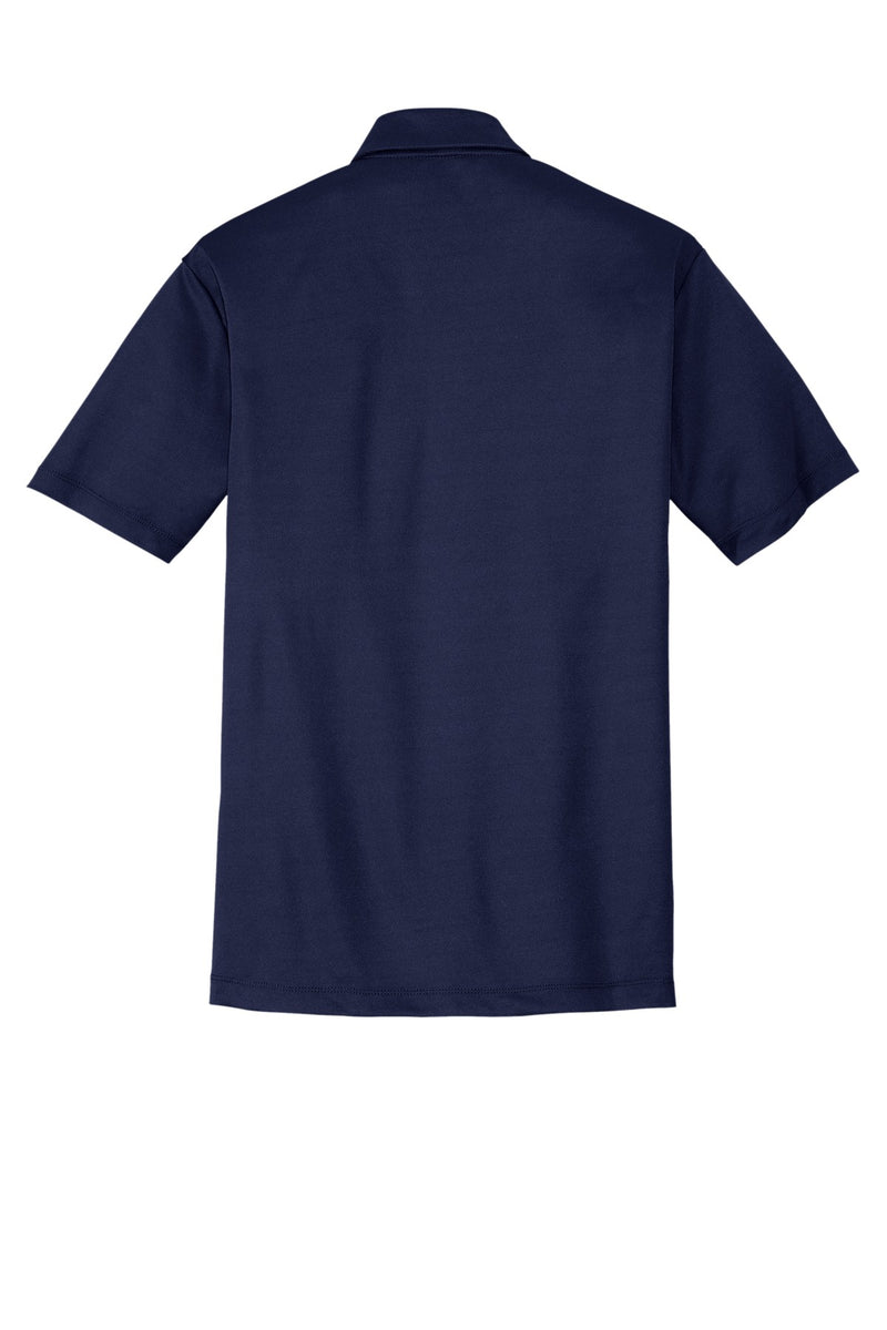 Port Authority Silk Touch Performance Pocket Polo - Navy