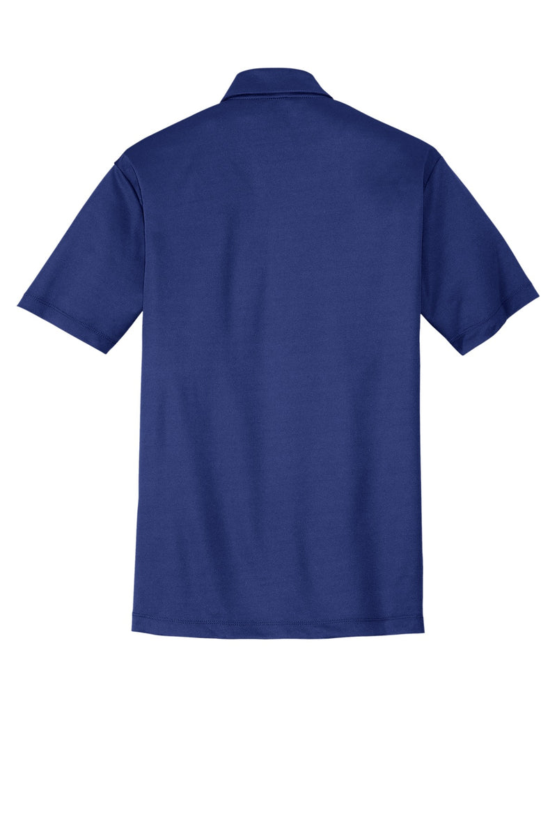 Port Authority Silk Touch Performance Pocket Polo - Royal