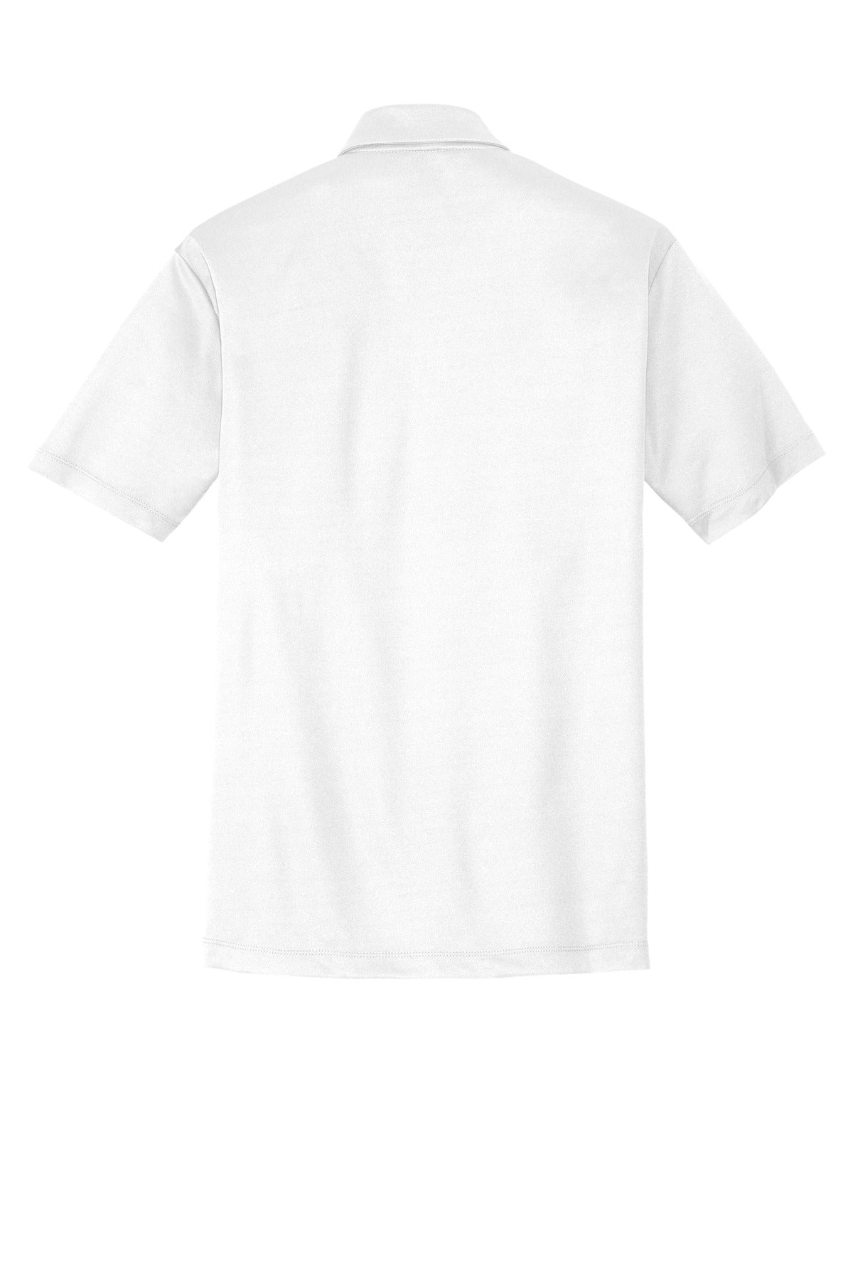 Port Authority Silk Touch Performance Pocket Polo - White