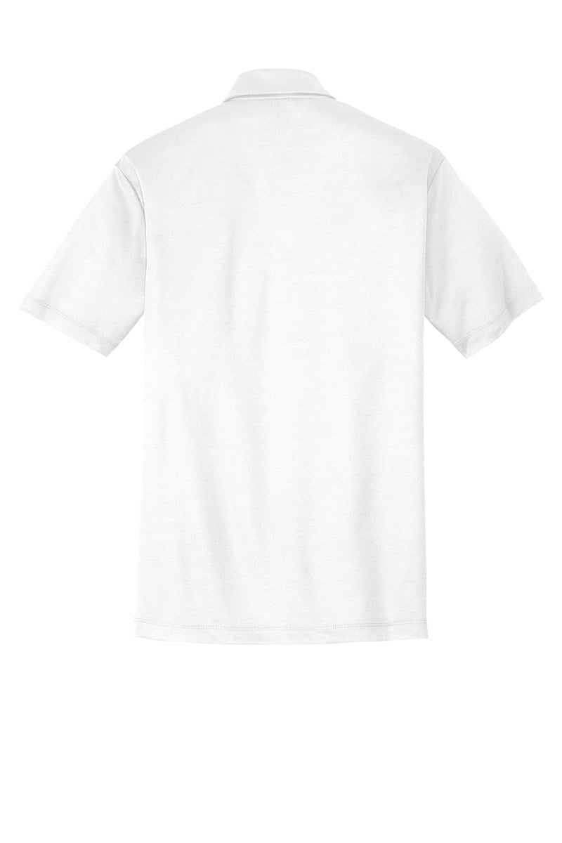 Port Authority Silk Touch Performance Pocket Polo - White