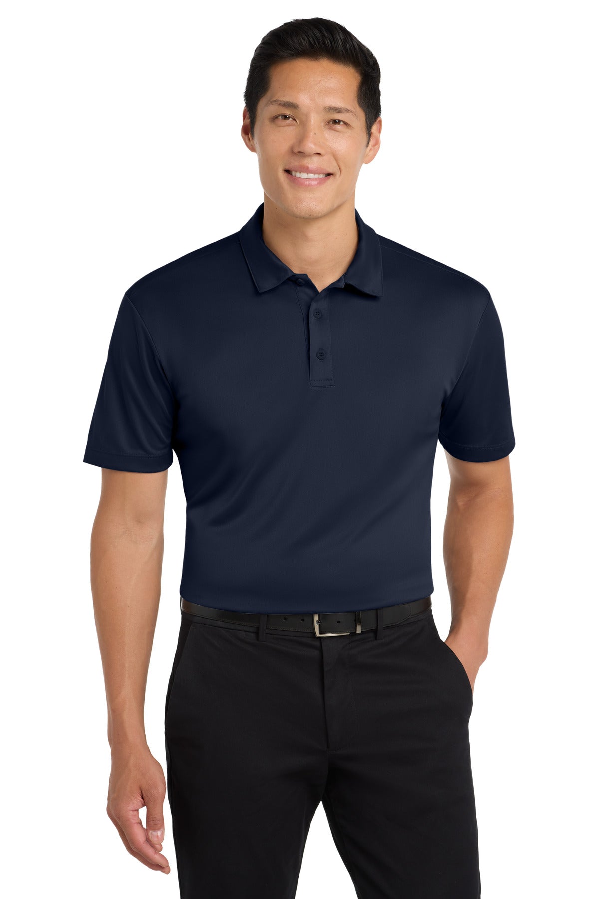 Port Authority Tall Silk Touch Performance Polo - Navy