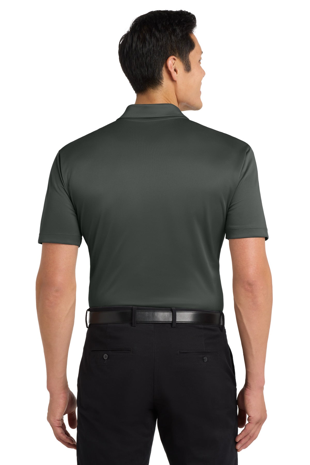 Port Authority Tall Silk Touch Performance Polo - Steel Grey