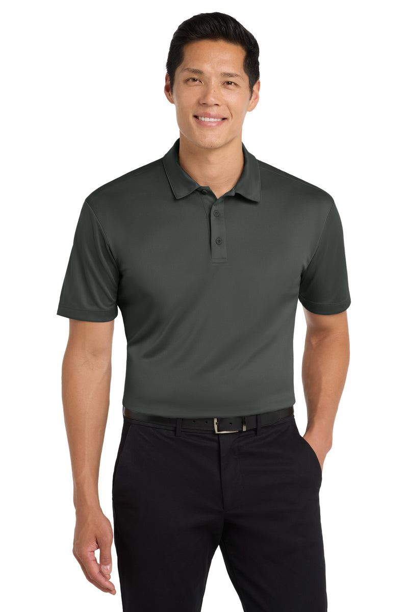 Port Authority Tall Silk Touch Performance Polo - Steel Grey