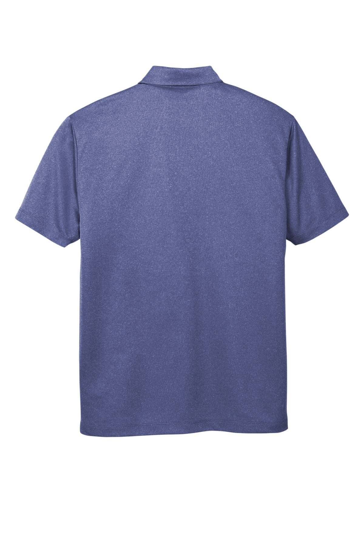 Port Authority  Heathered Silk Touch  Performance Polo - Royal Heather