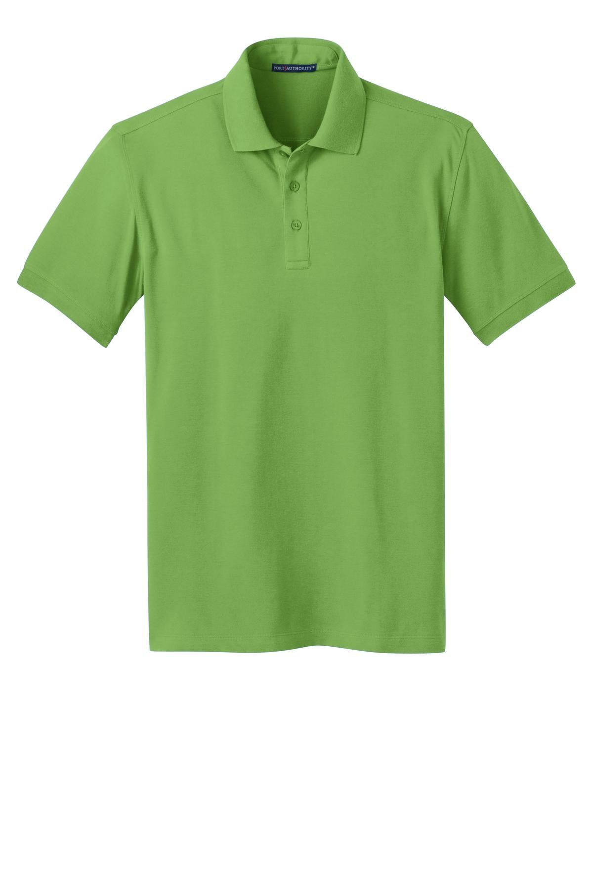 Port Authority Stretch Pique Polo - Wintergreen
