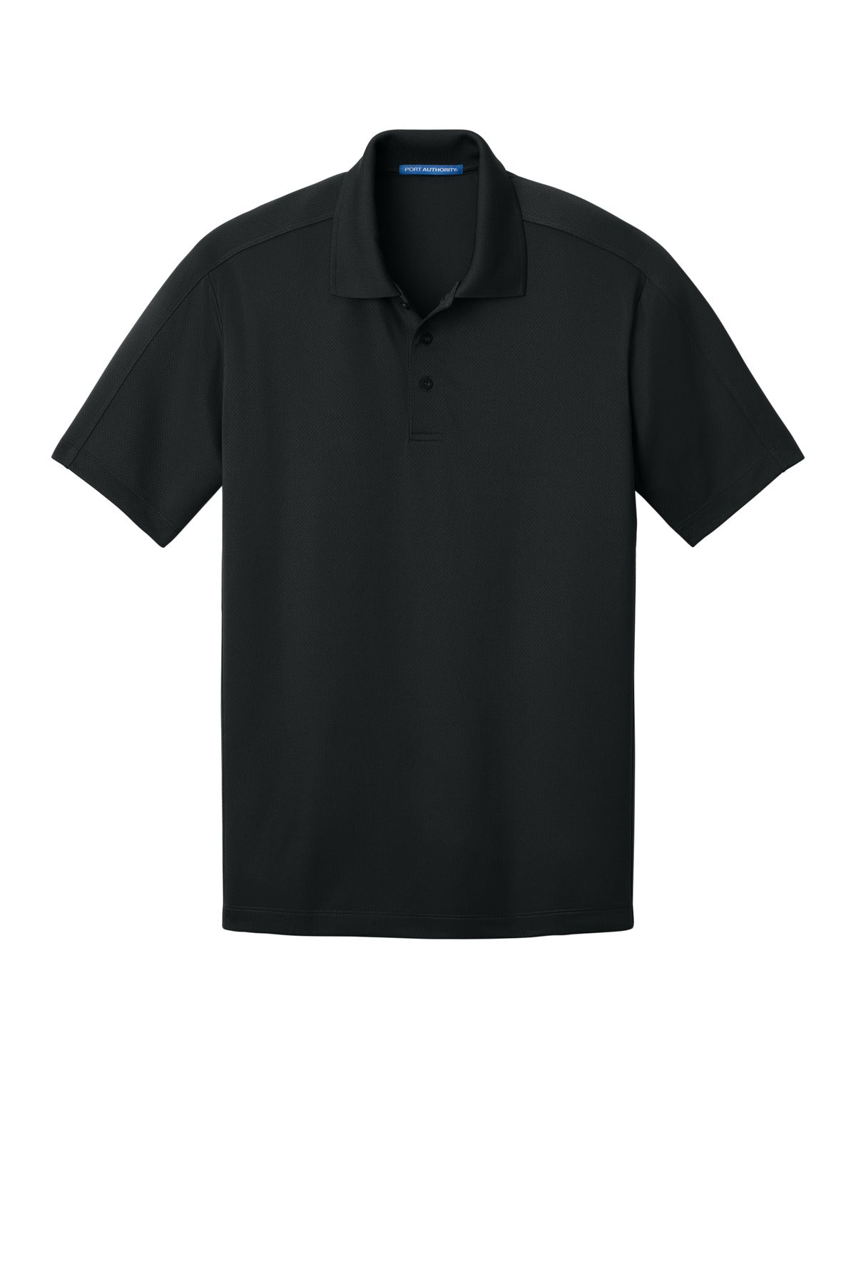 Port Authority Diamond Jacquard Polo - Black