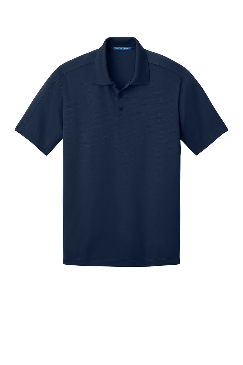 Port Authority Diamond Jacquard Polo - True Navy