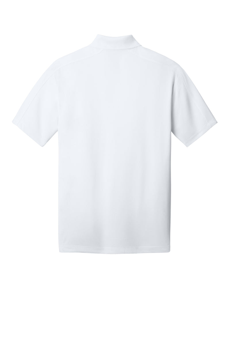 Port Authority Diamond Jacquard Polo - White