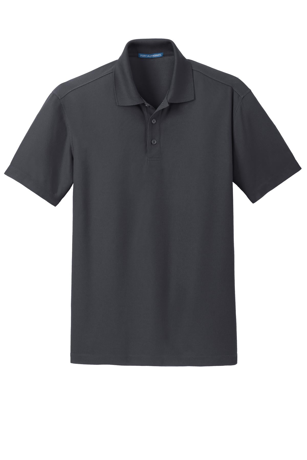 Port Authority Dry Zone Grid Polo - Battleship Grey