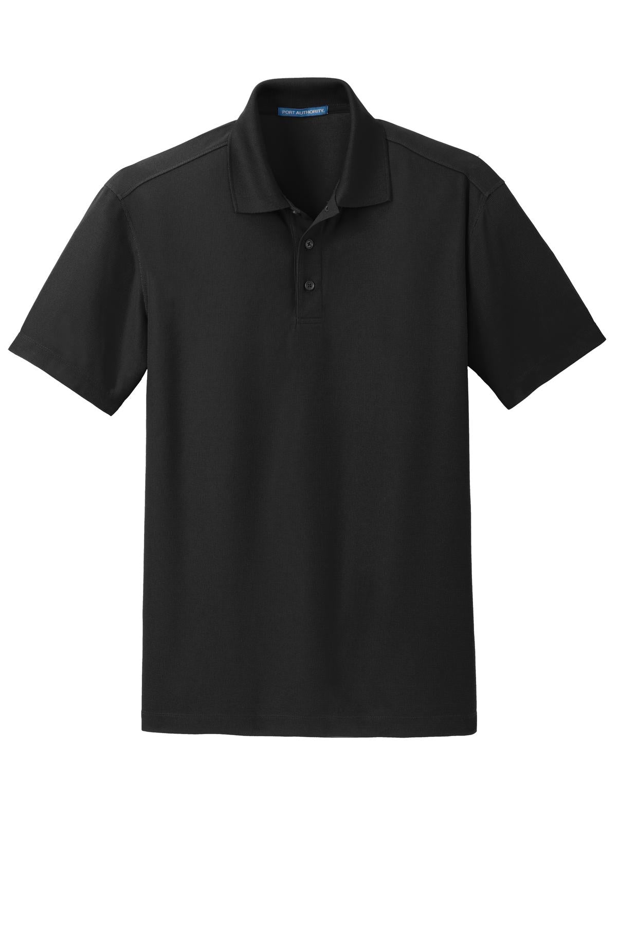 Port Authority Dry Zone Grid Polo - Black