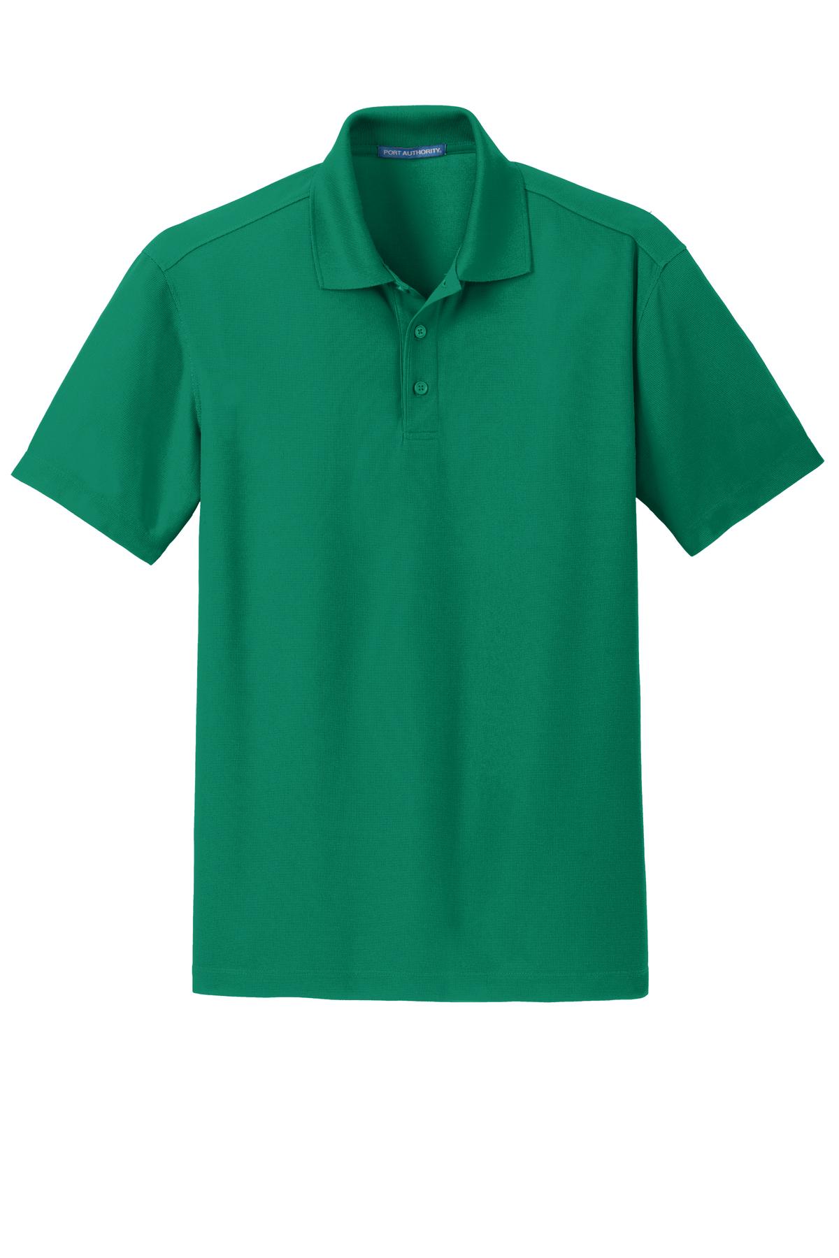 Port Authority Dry Zone Grid Polo - Jewel Green
