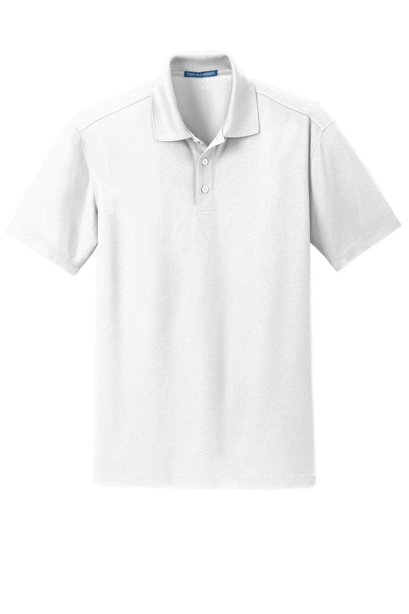 Port Authority Dry Zone Grid Polo - White