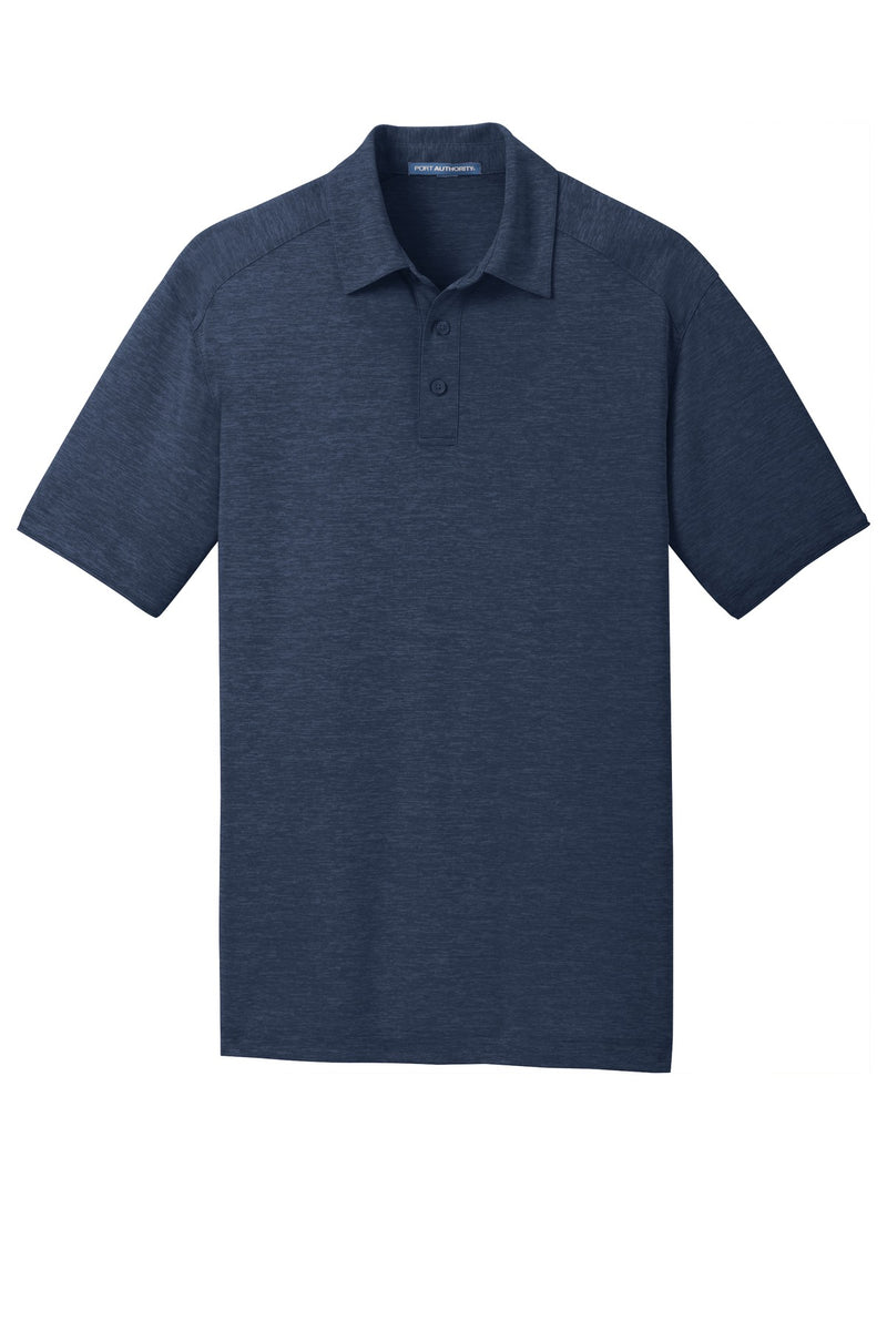 Port Authority Digi Heather Performance Polo - Dress Blue Navy