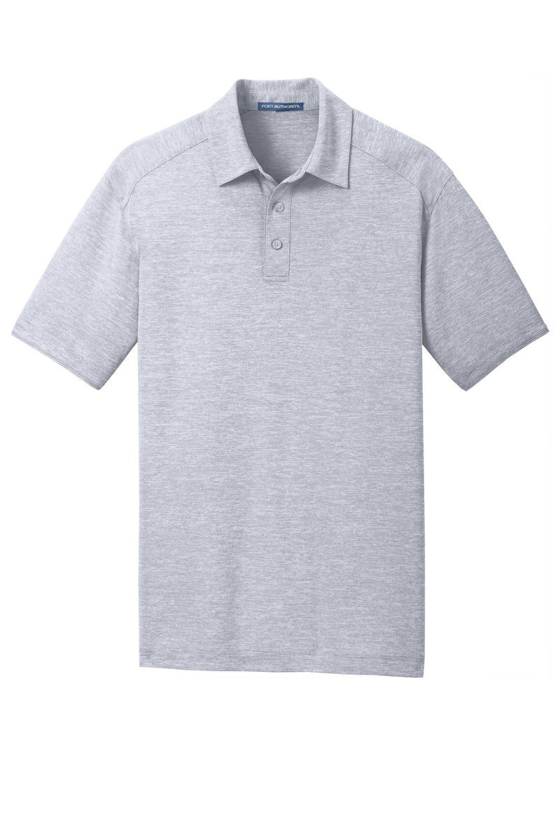 Port Authority Digi Heather Performance Polo - Light Grey