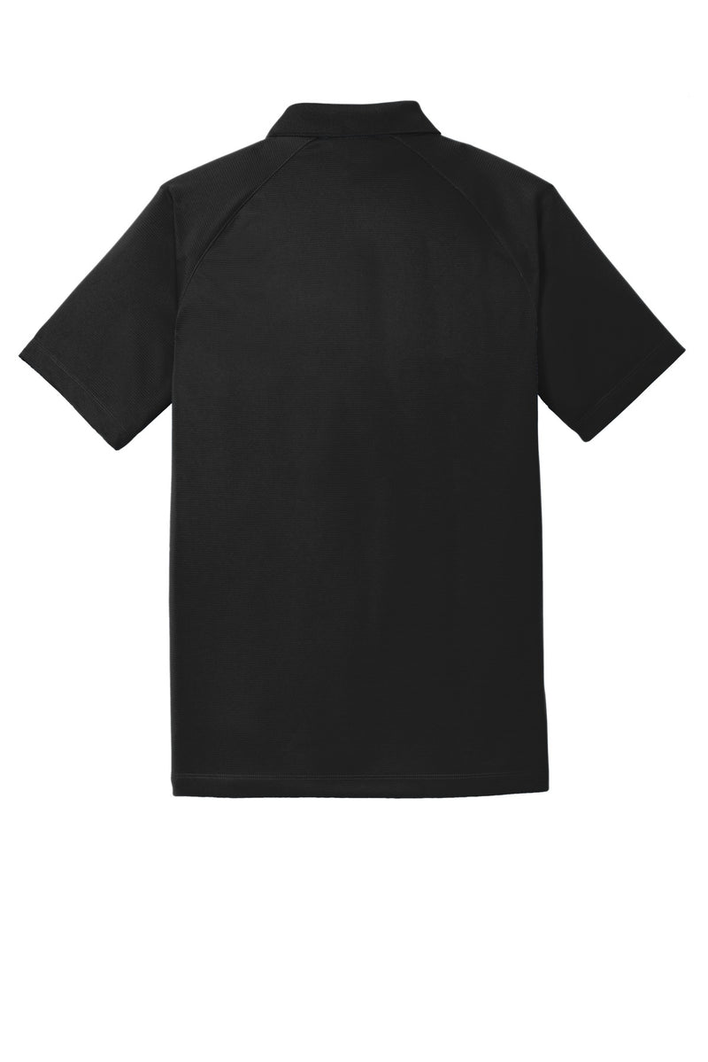 Port Authority Crossover Raglan Polo - Black