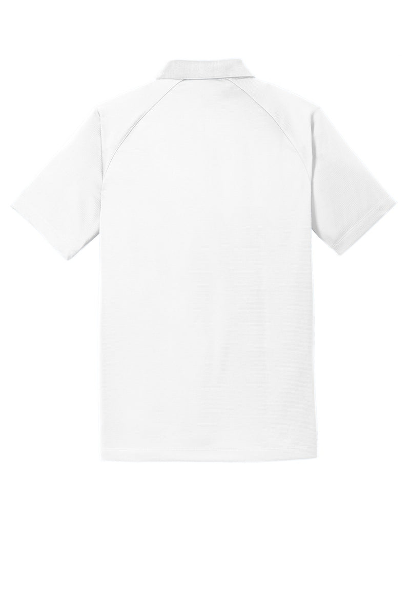 Port Authority Crossover Raglan Polo - White