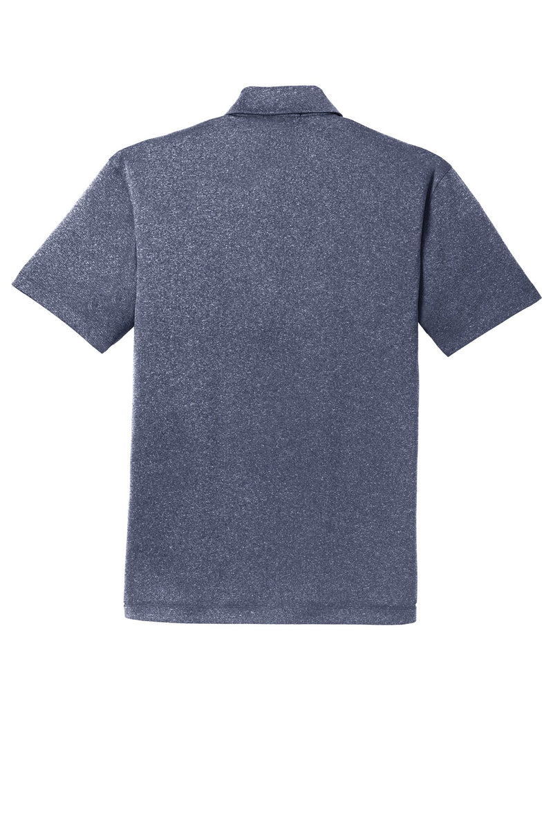 Port Authority Trace Heather Polo - True Navy Heather