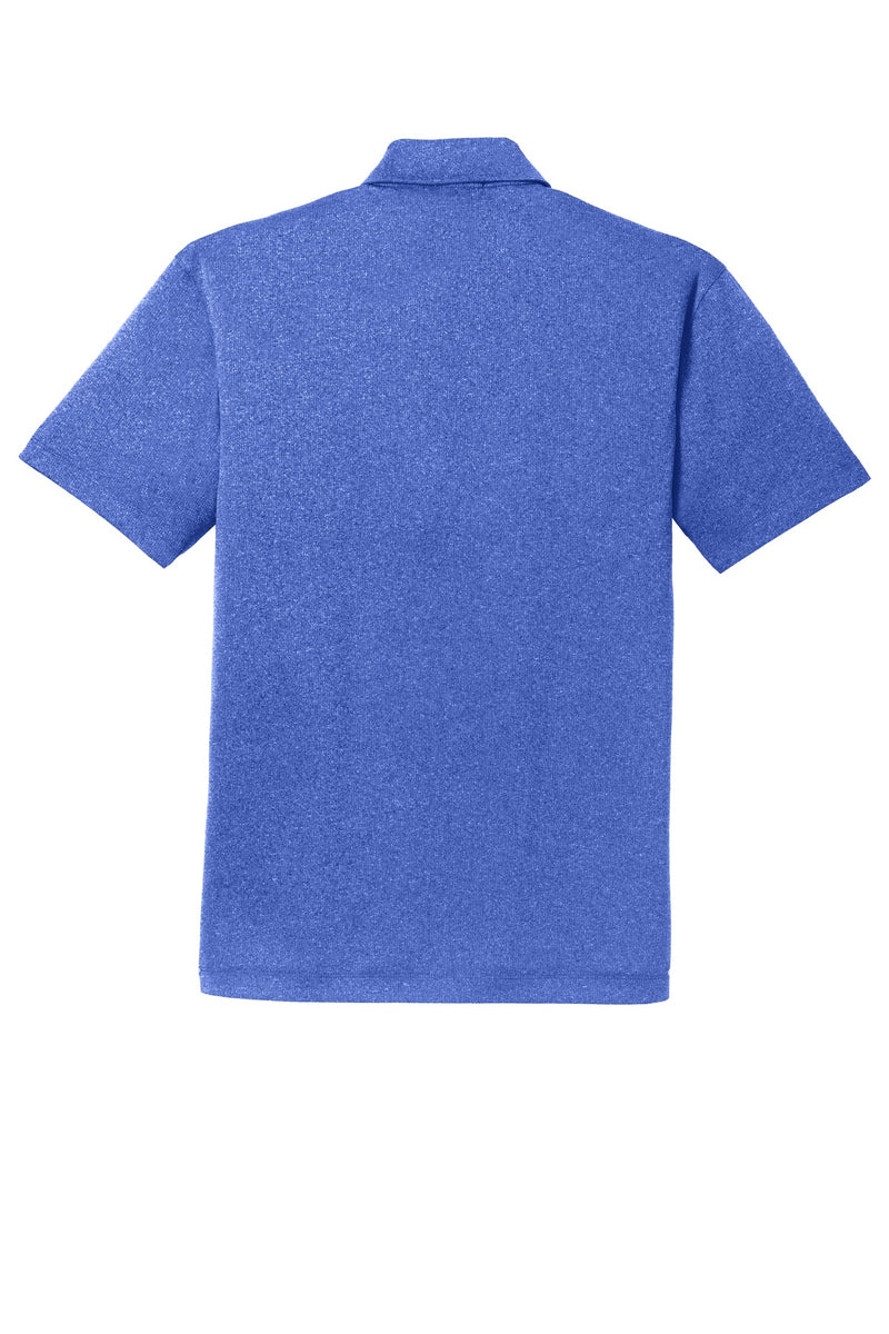 Port Authority Trace Heather Polo - True Royal Heather