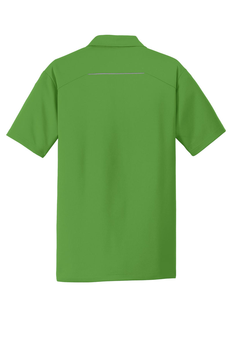 Port Authority Pinpoint Mesh Polo - Treetop Green