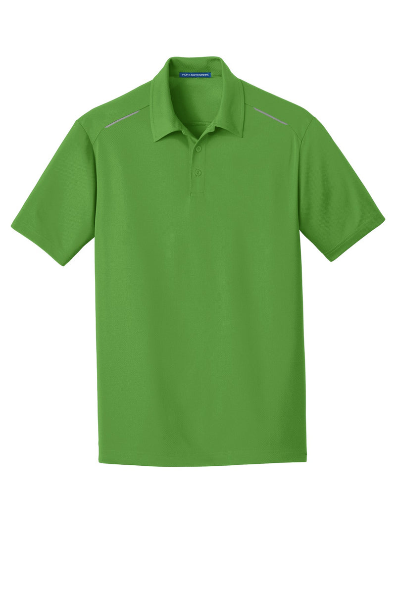 Port Authority Pinpoint Mesh Polo - Treetop Green
