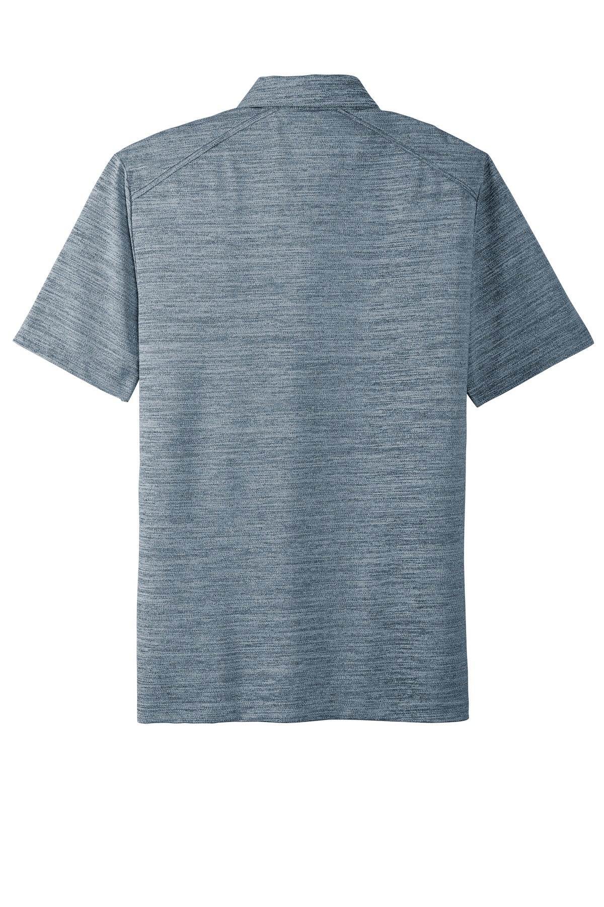 Port Authority  Stretch Heather Polo - Regatta Blue/ Gusty Grey