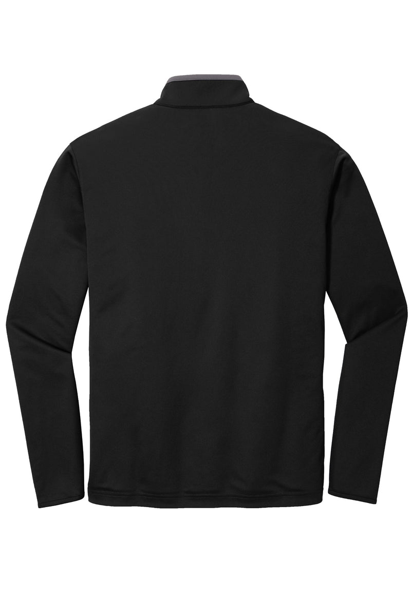 Port Authority  Silk Touch  Performance 1/4-Zip - Black/ Steel Grey