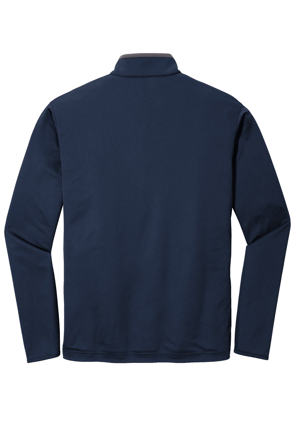 Port Authority  Silk Touch  Performance 1/4-Zip - Navy/ Steel Grey