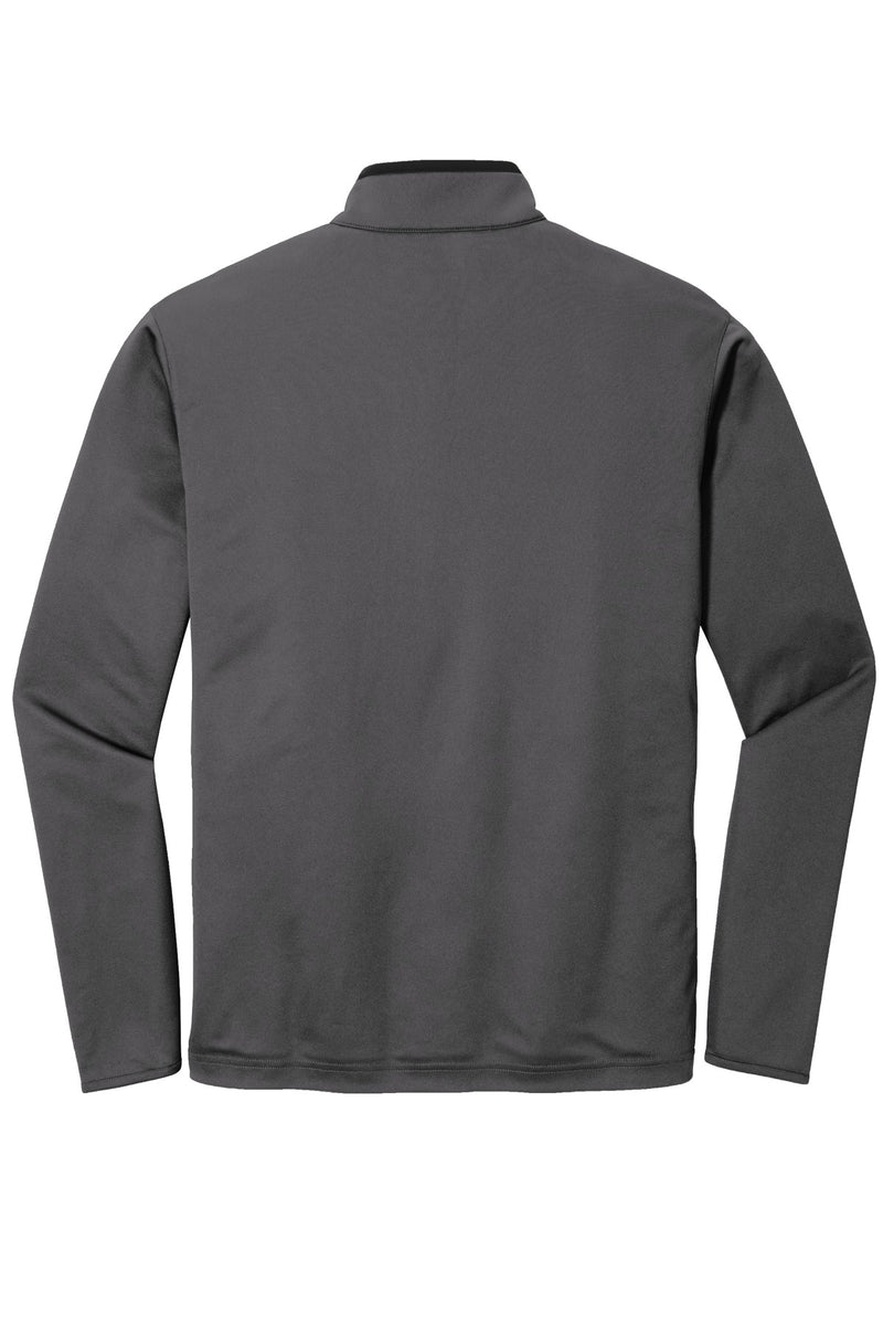 Port Authority  Silk Touch  Performance 1/4-Zip - Steel Grey/ Black