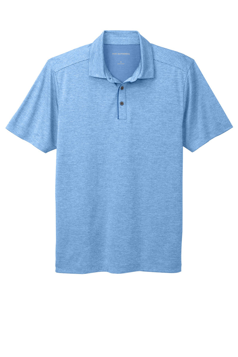 Port Authority  Shadow Stripe Polo - Carolina Blue
