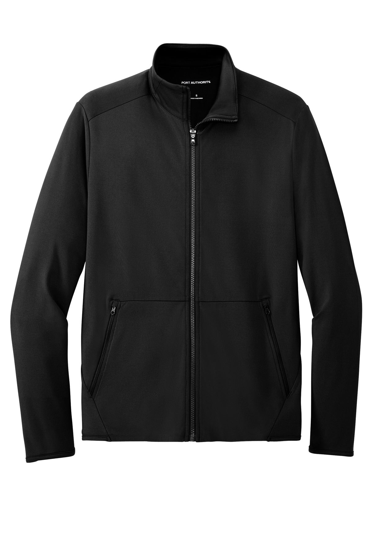 Port Authority Accord Stretch Fleece Full-Zip - Black